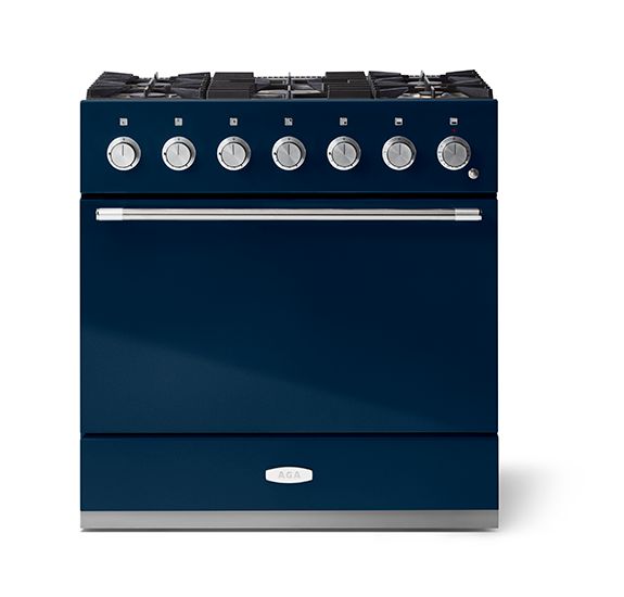 AGA Mercury 36" Dual Fuel Model Range, Indigo