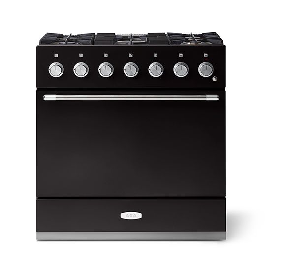 AGA Mercury 36" Dual Fuel Model Range, Matte Black