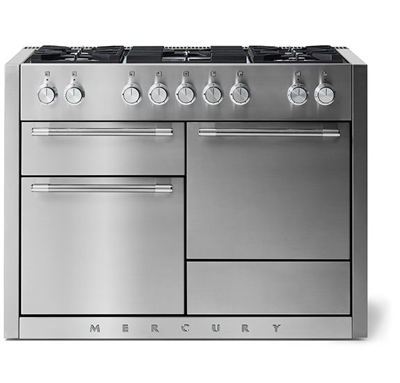 AGA Dual Fuel Model Range, Stainless Steel
