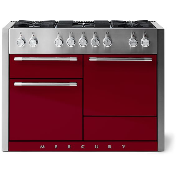 AGA Dual Fuel Model Range, Cranberry