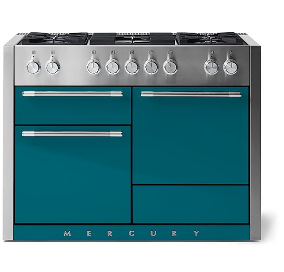 AGA Dual Fuel Model Range, Salcombe Blue