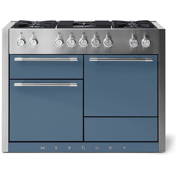 AGA Dual Fuel Model Range, Stone Blue