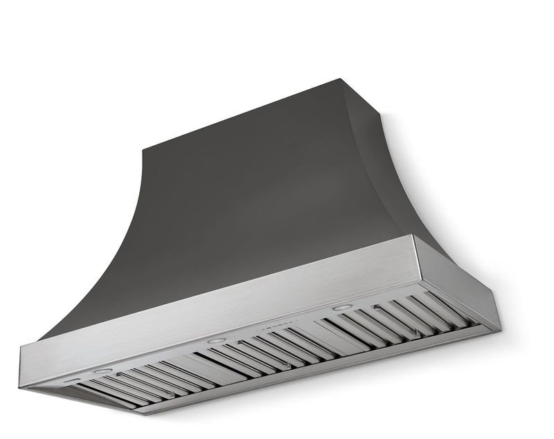 AGA Cascade 36" Range Hood, Slate and Brushed Nickel Trim