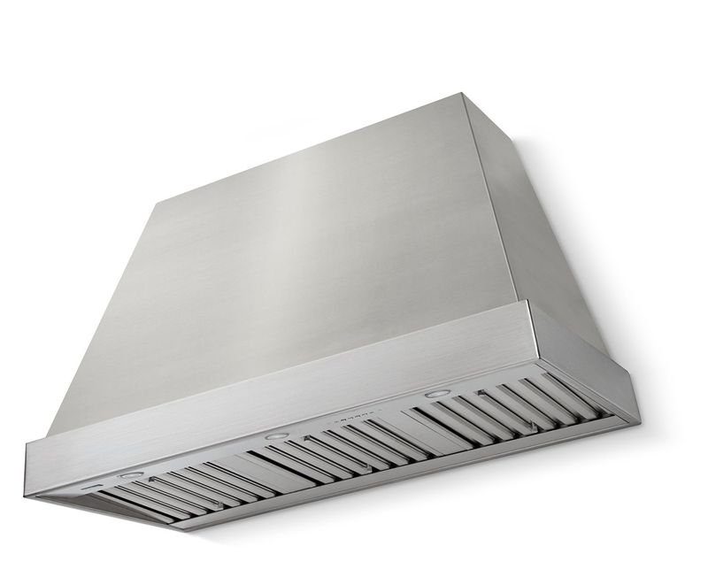 AGA Euclid 36 Range Hood, Stainless Steel and Brushed Nickel Trim